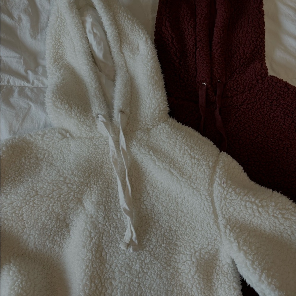 set of two cozy hoodies
